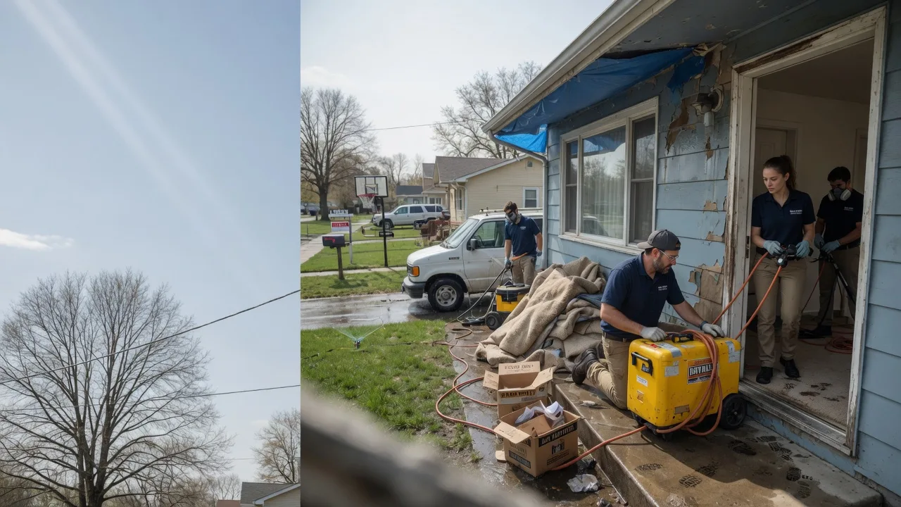 Basement Flood Cleanup in Prattsville, AR near me